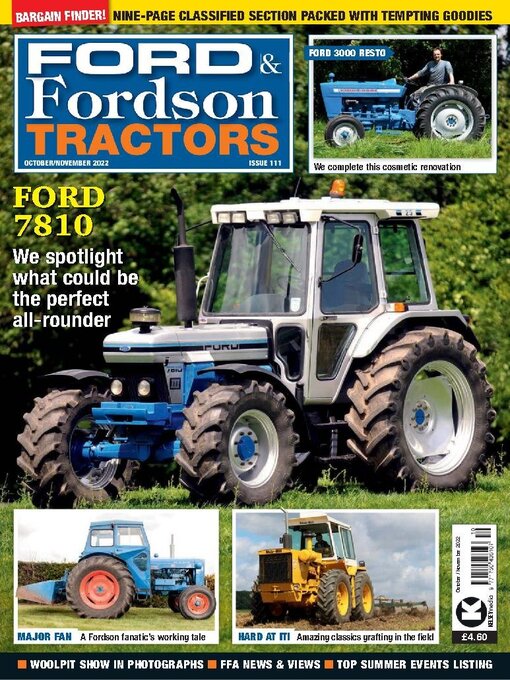 Kelsey Publishing Ltd作のFord and Fordson Tractorsの作品詳細 - 貸出可能